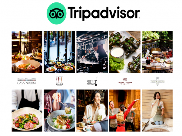 Երեւանի թոփ 5 ռեստորաններն՝ ըստ Tripadvisor-ի
