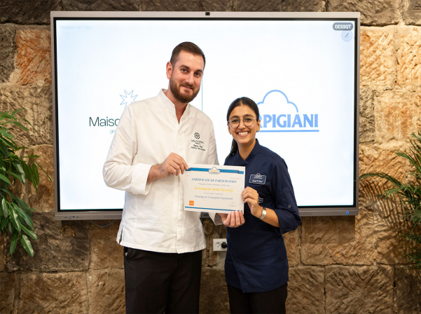 Maison Marom Hosts Specialist from Italy’s Carpigiani University