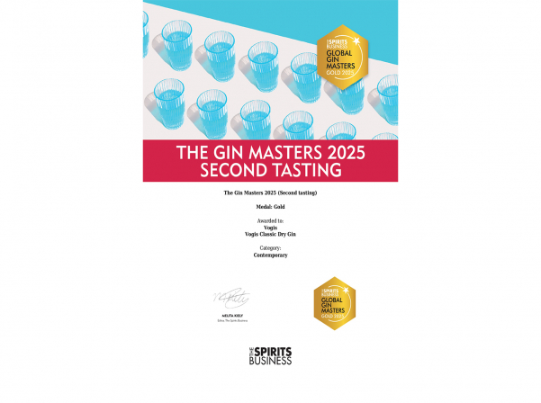 Vogis-ը «ստուգել է ինքն իրեն» եւ ոսկե մեդալ ստացել The Gin Masters 2025-ում 