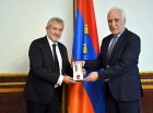 Garik Israyelyan awarded medal for "Services to the Motherland” 