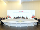 Главы МИД Азербайджана, Грузии и Турции обсуждают в Баку «новую реальность» 